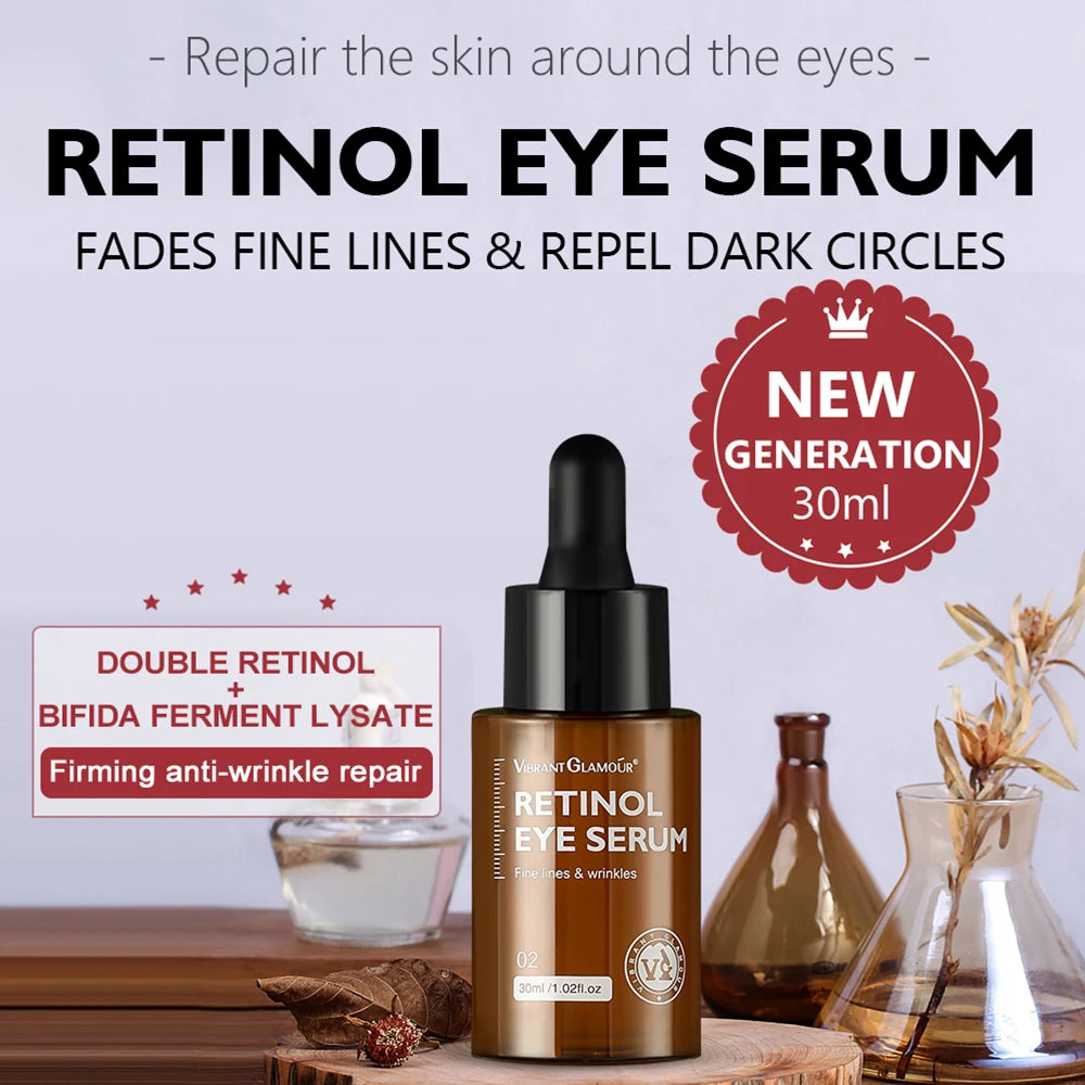 Retinol Eye Serum Repairs and Firms Fine Lines Around the Eyes 30ml